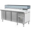Bancada refrigerada para pizza com kit refrigerado incorporado