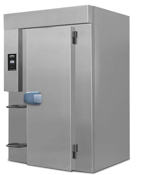 Abatedor de temperatura para carro 20x GN2/1 com grupo à distância Abatedor de temperatura para carro 20x GN2/1 com grupo à distância