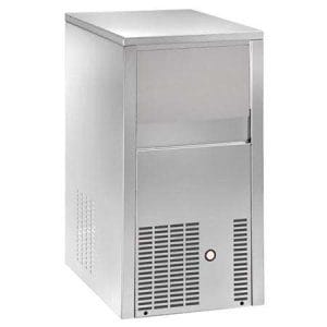 Máquina para fabricar gelo em cubos 30kg/24h com depósito de 10 kg