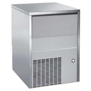 Máquina para fabricar gelo em cubos 37kg/24h com depósito de 15 kg