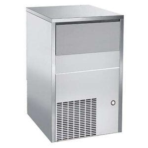 Máquina para fabricar gelo em cubos 50kg/24h com depósito de 25 kg