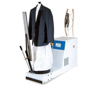 Manequim a vapor sem caldeira