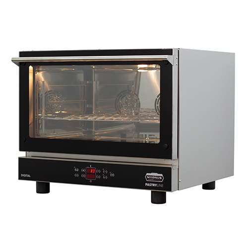 Forno convetor elétrico programável para pastelaria com humidificação e grill Forno convetor elétrico programável para pastelaria com humidificação e grill