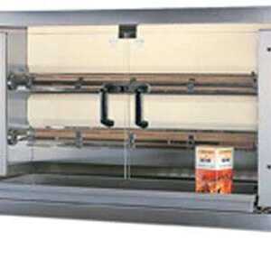 Assador de frangos a gás - 2 espadas