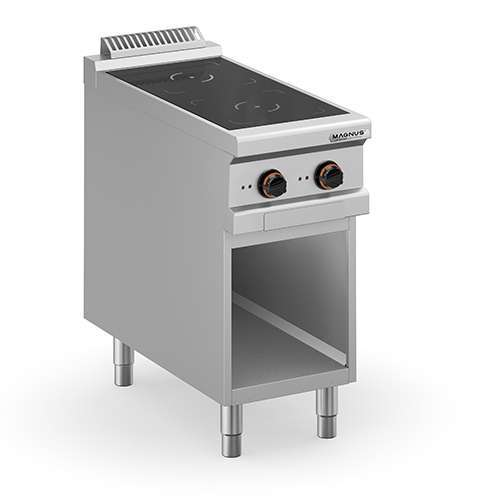 Fogão com 2 zonas de indução Fogão com 2 zonas de indução