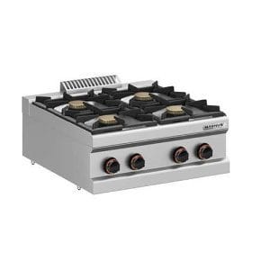 Fogão a gás com 4 queimadores