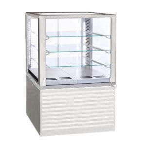 Vitrine panorâmica refrigerada
