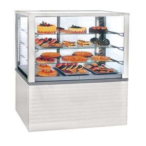 Vitrine panorâmica refrigerada