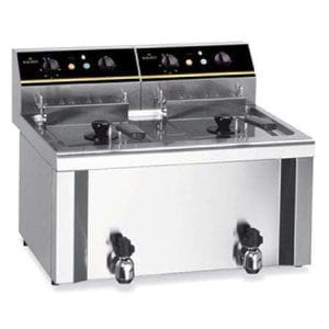 Fritadeira elétrica 12+12 l