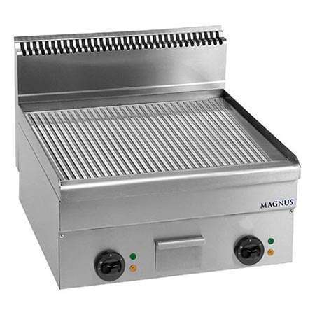 Fry-top elétrico duplo Fry-top elétrico duplo