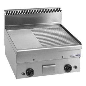 Fry-top a gás duplo