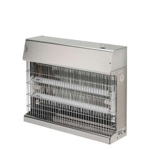 Eletrocutor de insetos em aço inox