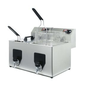 Fritadeira elétrica 8+8 l