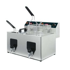 Fritadeira elétrica 8+8 l