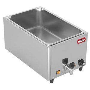 Banho-maria elétrico com torneira GN1/1