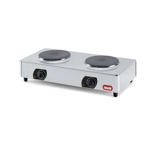 Fogão elétrico com 2 placas redondas (Ø220 mm)
