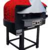FORNO PIZZAS GAS/LENHA UXIM85RK ROT.CUPOLA MOSAICO
