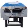 FORNO PIZZA ROTATIVO G/LENHA 1Q.UDIXM120RK-MOSAICO