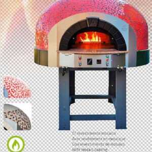 FORNO PIZZA GAS FIXO UG160K MOSAICO