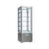 VITRINE LUXOR SLIM KC6G (+14º+16ºC) VENTILADA CHOC