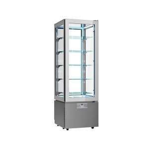 VITRINE LUXOR SLIM KC6G (+14º+16ºC) VENTILADA CHOC