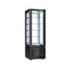 VITRINE LUXOR SLIM PRETA KP6A (+2º+10º) VENTILADA