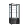 VITRINE LUXOR PRETA KD8A (-22º+5ºC) VENTILADA