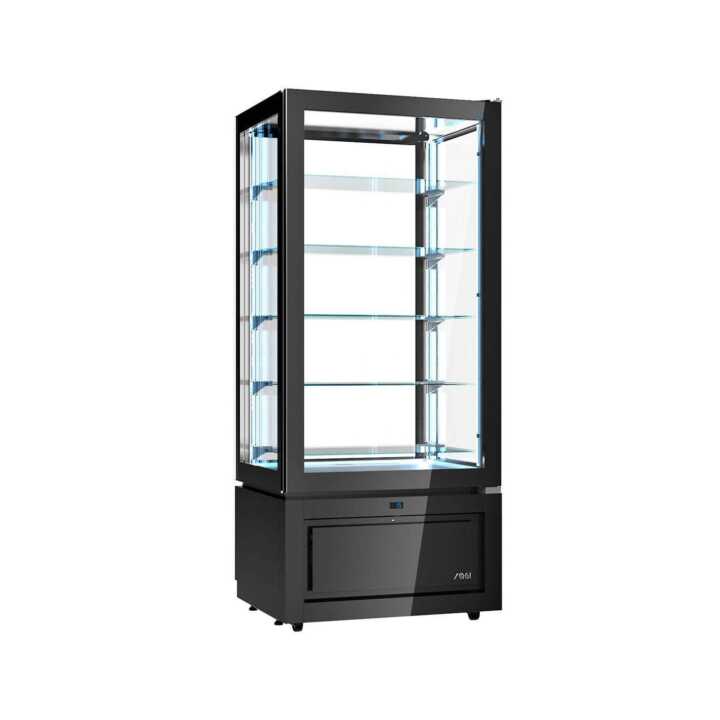 VITRINE LUXOR PRETA KC8A(+14º+16ºC) VENT CHOCOLATE - Hotelequip.pt VITRINE LUXOR PRETA KC8A(+14º+16ºC) VENT CHOCOLATE
