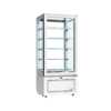 VITRINE LUXOR BRANCA KC8V(+14º+16ºC)VENTILADA CHOC