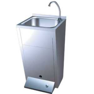 LAVA MÃOS C/1 PULSANTE DE PÉ ( ÁGUA MISTA)