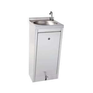 LAVA MÃOS AÇO INOX AISI 304 C/MIST.TEMP.+SIFAO