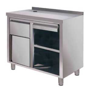 MÓVEL CAFETEIRO TULHA ESQ 1 GAVETA 1000x600x850mm