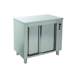 MESA ESTUFA PORTAS DESLIZANTES 1000x600x850 INOX