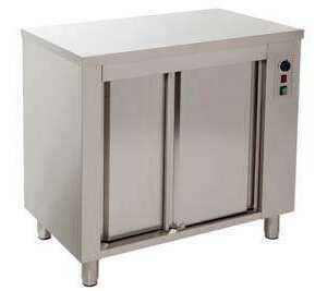 MESA ESTUFA PORTAS DESLIZANTES 1400x700x850 INOX