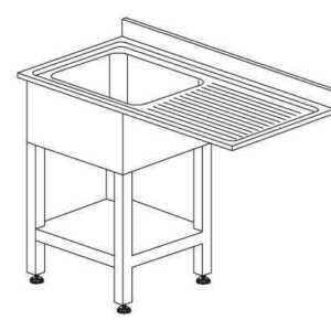 LAVADOURO 1200x700x850h P/ MOD. DE ENCASTRAR A20