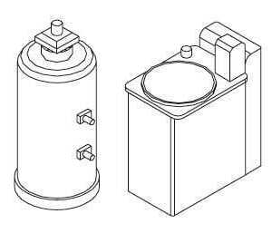 DEPURADOR 12L AUTOM. D2 320x500x660h P/MOD. HT-LP