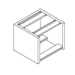 SUPORTE INOX 500h PARA MOD. GS50