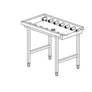 MESA DE ROLOS LC96/1 1100x650x860h P/ MOD. AX-RX