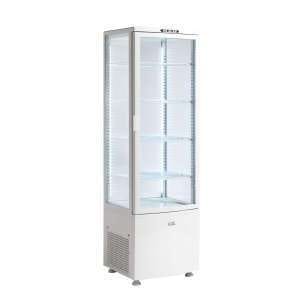 VITRINE EXPOSITORA BRANCA GRELHAS AJUSTA UDVEGF236