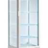 VITRINE EXPOSITORA BRANCA GRELHAS AJUSTA UDVEGF286