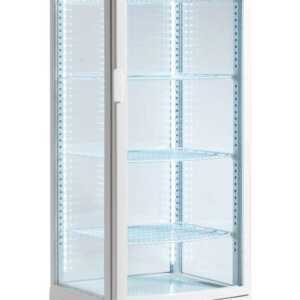VITRINE EXPOSITORA BRANCA GRELHAS AJUSTA UDVEGF286