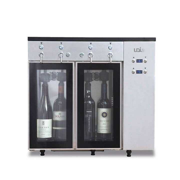 DISPENSADOR VINHO 4 GARRAFAS UDSOMMELIER4 INOX - Hotelequip.pt DISPENSADOR VINHO 4 GARRAFAS UDSOMMELIER4 INOX