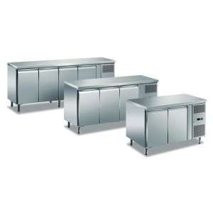 MESA GASTRO CONS. MGV310 TN GN1/1 - 3 PORTAS