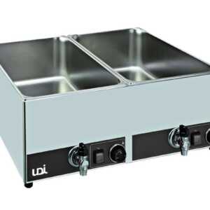 BANHO-MARIA UMB 1/1 150 VALV.ESC.SEG. DUPLO INOX