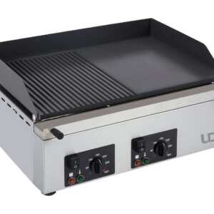 FRYTOP BANCADA UPE 2 ZONAS NERVURADA/LISA 10mmINOX