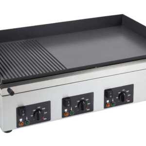 FRYTOP BANCADA UPE 3 ZONAS NERVURADA/LISA 10mmINOX