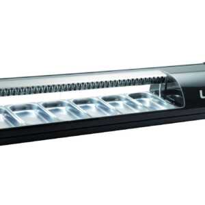 VITRINE REFRIGERADA UDI SUSHI 6B-VC COM LEDS