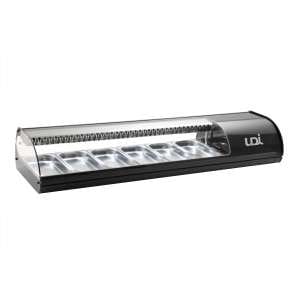 VITRINE REFRIGERADA UDI SUSHI 8B-VC COM LEDS