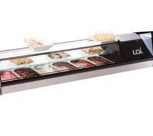 VITRINE REFRIGERADA 3 PLANOS UDI CUBO 6