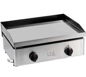 PLACA UDI PC60 GAS CROMO DURO 8MM C/VALV.TERMOSTÁ.